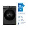Lavadora/Secadora Automática Midea MF200D150WB/T de 11.5 kg de lavado y 9 kg de secado, con Steam Care y diseño Titanium.