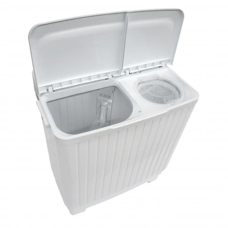 lavadora-sindelen-lc-4550bl-4 Lavadora semiautomática Sindelen SpinWash de 4.5 kg de capacidad y sistema Reversomatic.