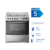 Cocina Mademsa 5P M920 T a gas con 5 quemadores y horno de 85.56 litros.