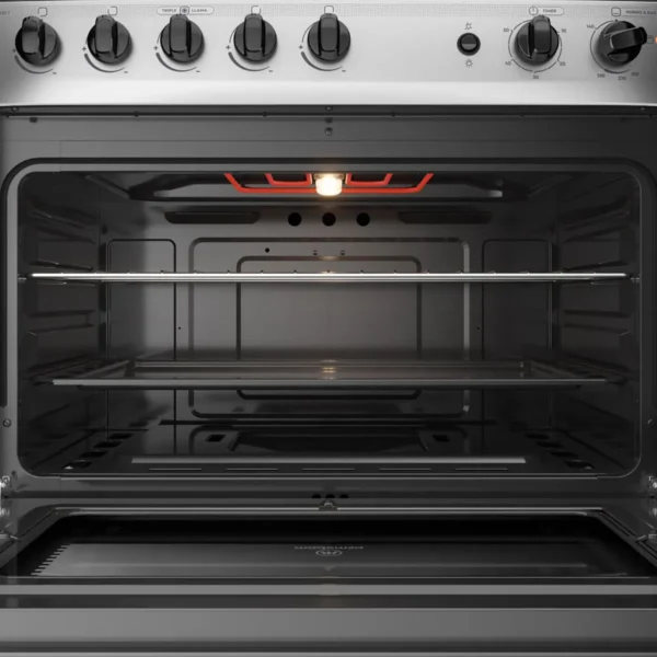Cocina Mademsa 5P M920 T a gas con 5 quemadores y horno de 85.56 litros.