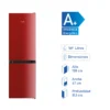 Refrigerador Bottom Freezer Frío Directo Rojo 169 lts