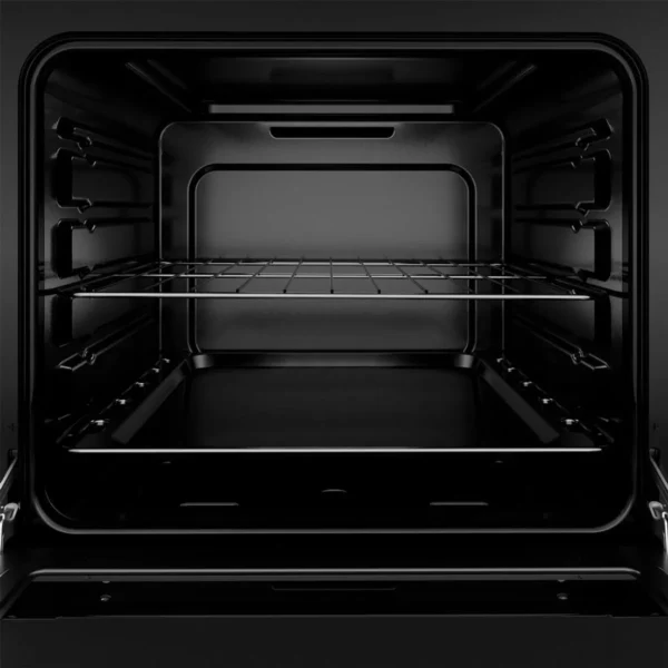 Cocina Mademsa MV220T a gas con 4 quemadores, horno de 65 litros y cubierta de acero inoxidable.