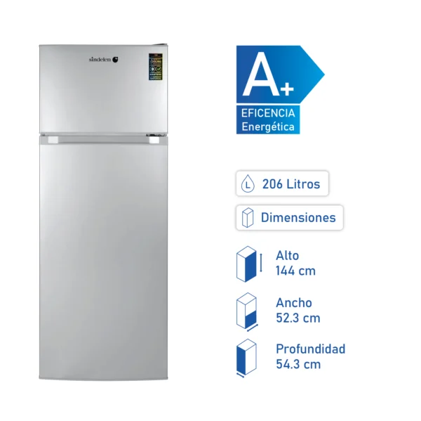 Refrigerador Sindelen Top Mount RD-2020SI