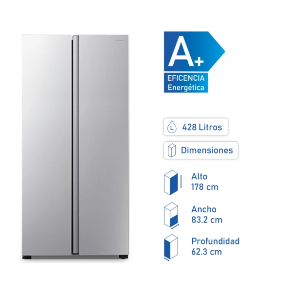 Refrigerador Hisense Side by Side RC-56WS