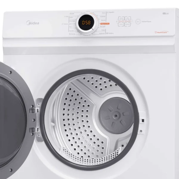 Secadora con Ventilación Midea Blanca KG MD100A90/W Wasi