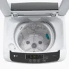 Lavadora Carga Superior LG WT13WPBPK de carga superior con 13 kg de capacidad y Motor Smart Inverter.