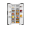 Refrigerador Midea Side by Side No Frost Light Silver 460 lts